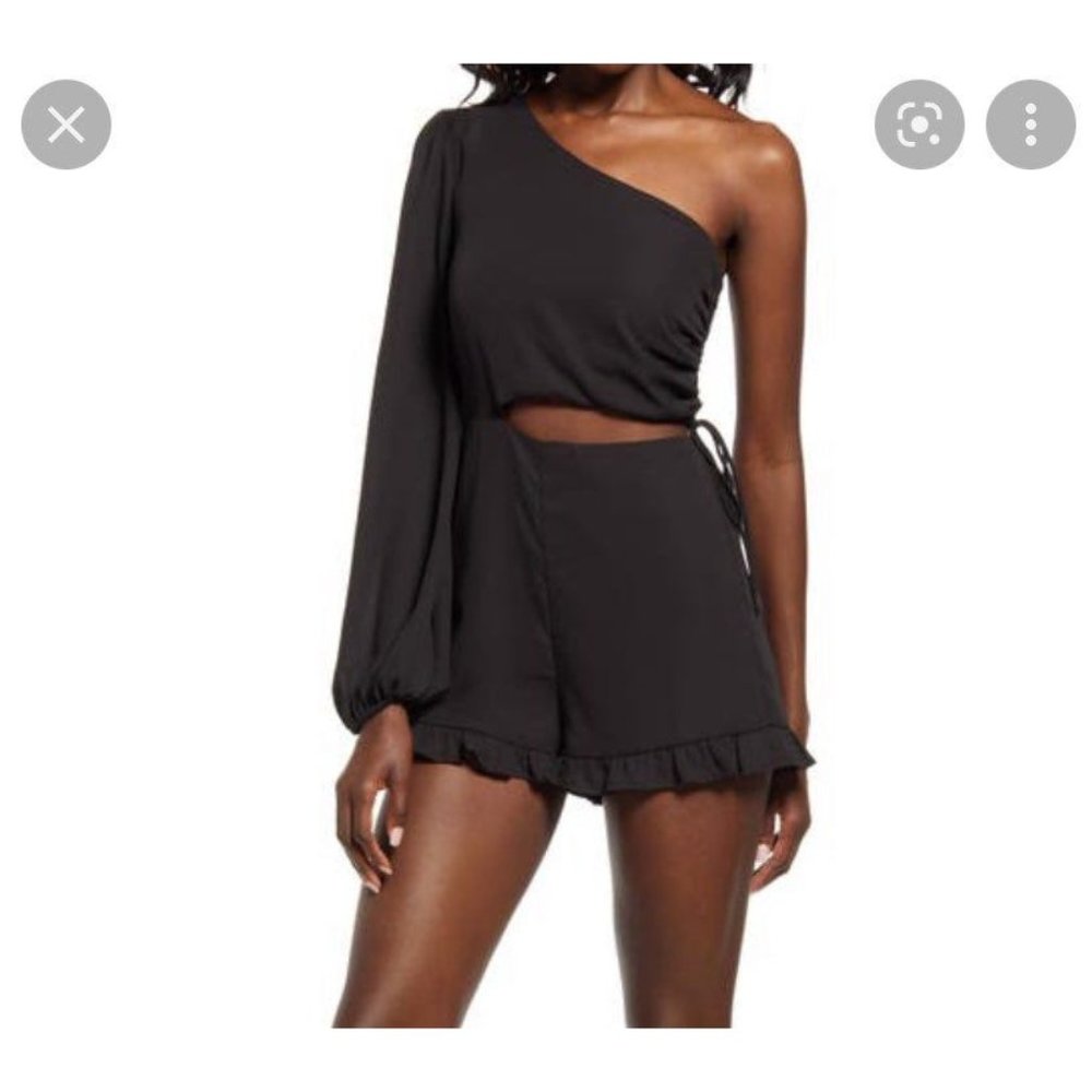 LuLus dream plans black romper